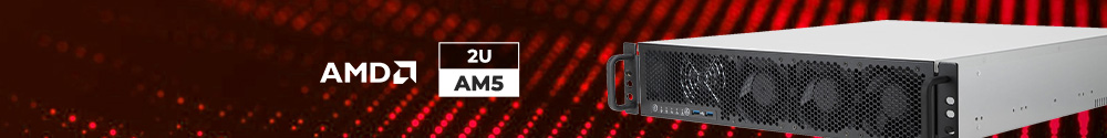 Station de travail AMD AM5 2U à montage en rack refroidie par liquide