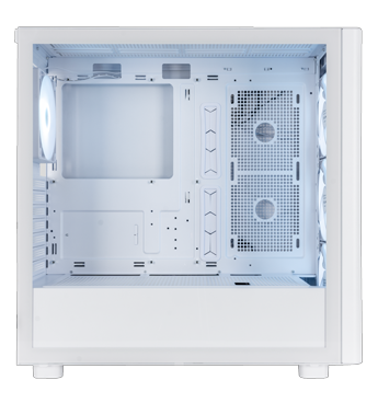 White Gaming PC Case