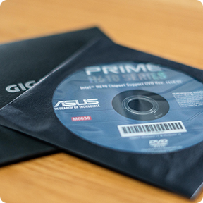 Disques de logiciels pilotes